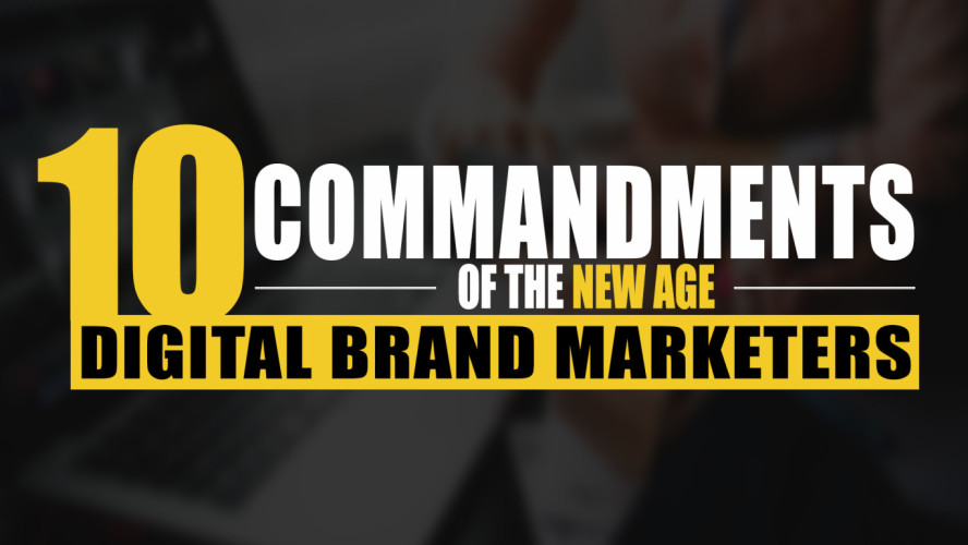 New Age Marketers :10 Commandments