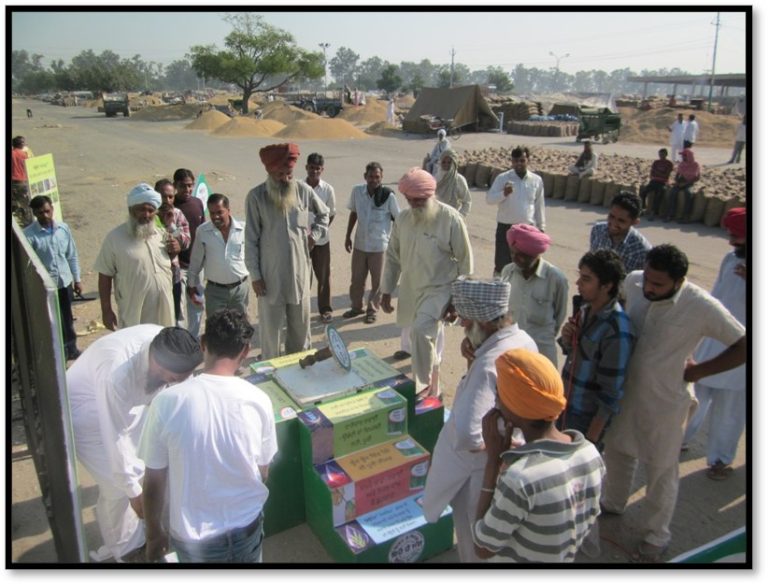 Farmers participating in Engagement