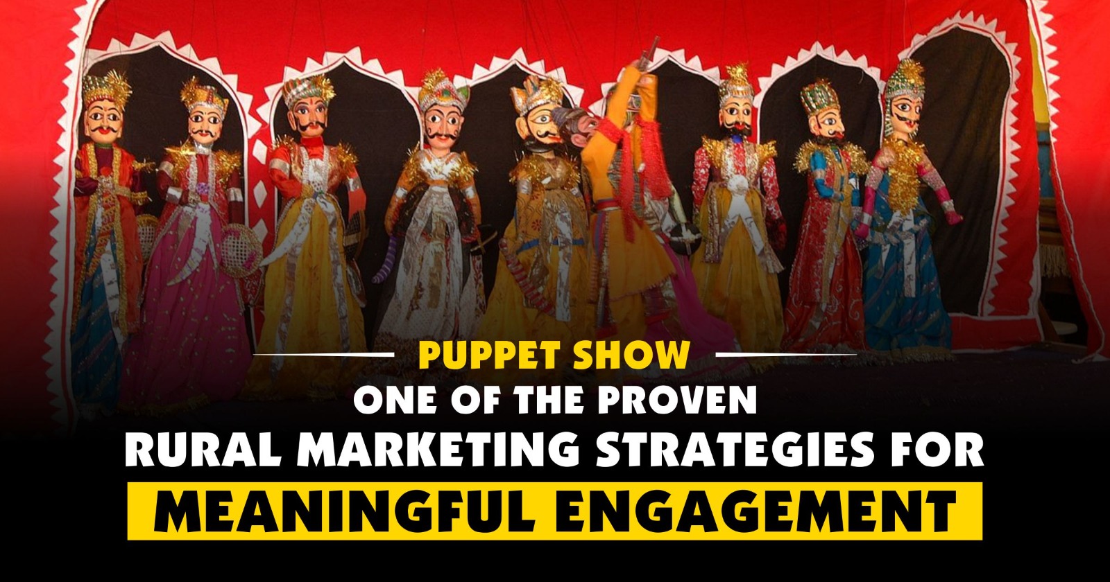Puppet Show as Rural Marketing Strategies