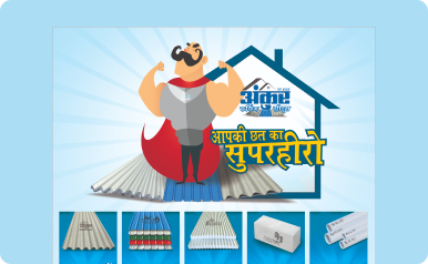 Ankur roofing sheet Print-Ads