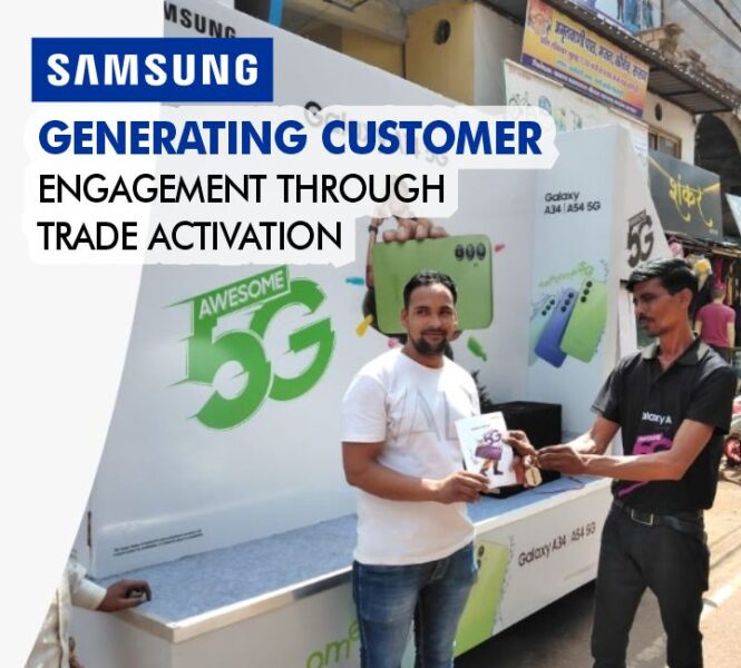 Samsung Trade activation case study creative